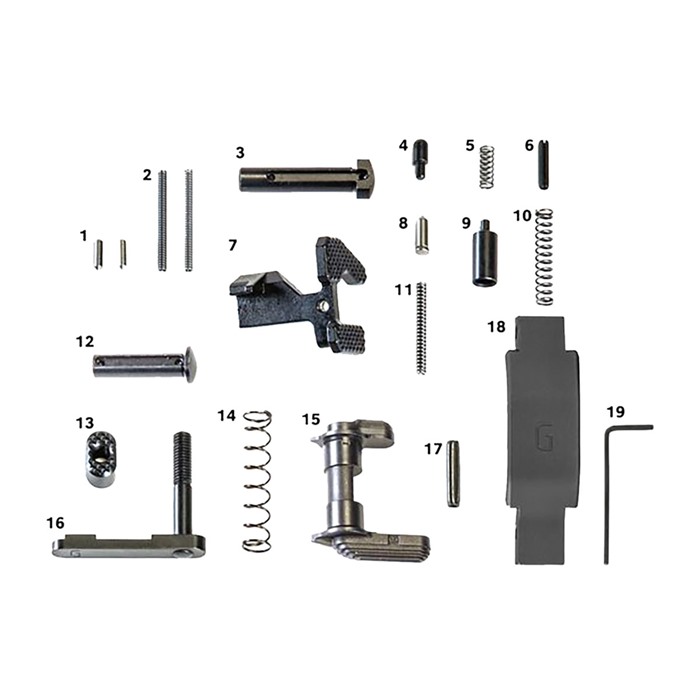 Geissele AR-15 Super Duty Lower Parts Kit