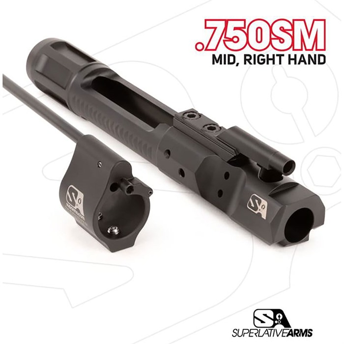 Superlative Arms Di Builders Kit .750 Midlength Gas Block Ar-15 Screw Style Steel