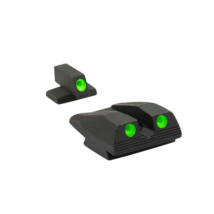 Meprolight Tru-Dot Sight Set Fnx Green/Green Tritium 9mm 40 45