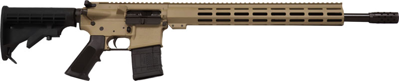 Great Lake Firearms GLFA AR15 450 Bushmaster 18in 5rd FDE