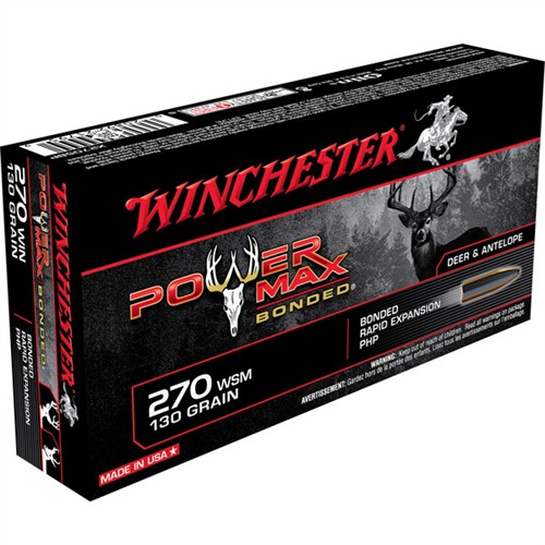 Winchester 270 WSM Protected Hollow Point 130 Grain 20 Rounds