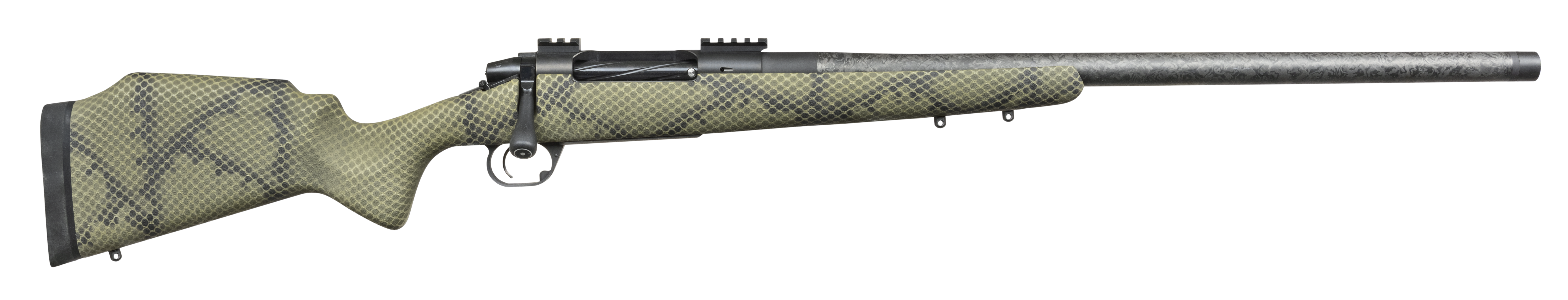 Proof Research 136300 Ascension  6.5 PRC 4+1 24" Carbon Fiber Wrapped, Black Titanium Action, TFDE Monte Carlo Stock with Raised Comb, TriggerTech Trigger