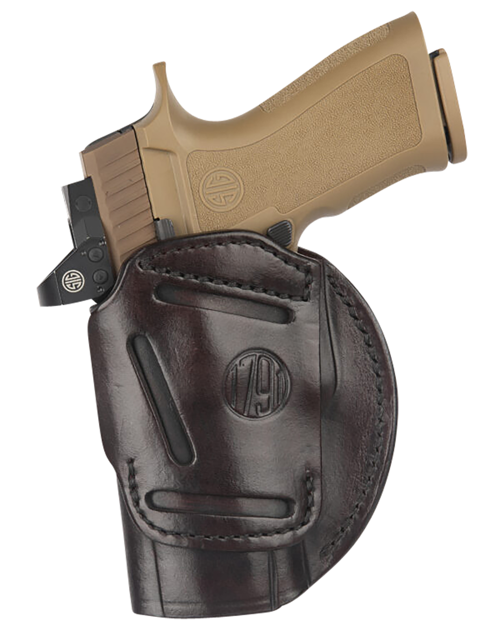 1791 Gunleather 4WH6SBRR IWB/OWB Holster for Glock 21 Sig P225