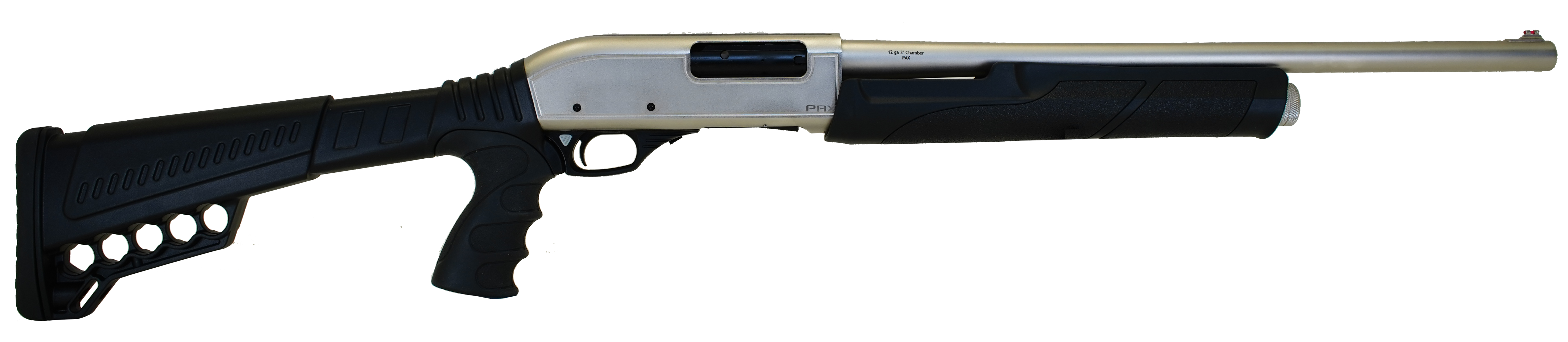 Citadel CDP Force Tactical 12GA, 20in. Barrel, 3rd, Black Stock & Forend - Gray (FRPAX1220NKL)