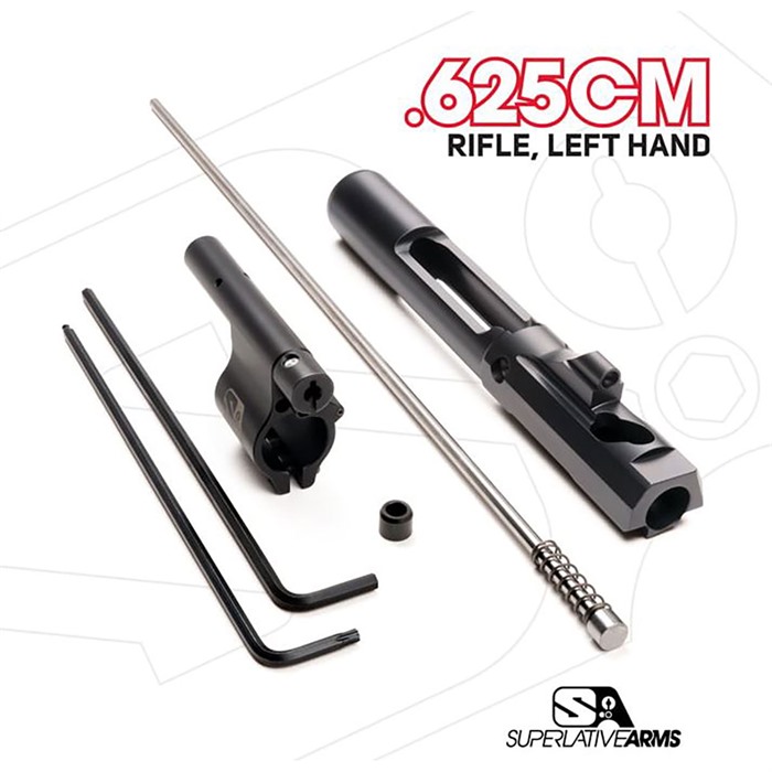 Superlative Arms AR-15 Adjustable Piston System with Clamp On 0.625 Gas Block