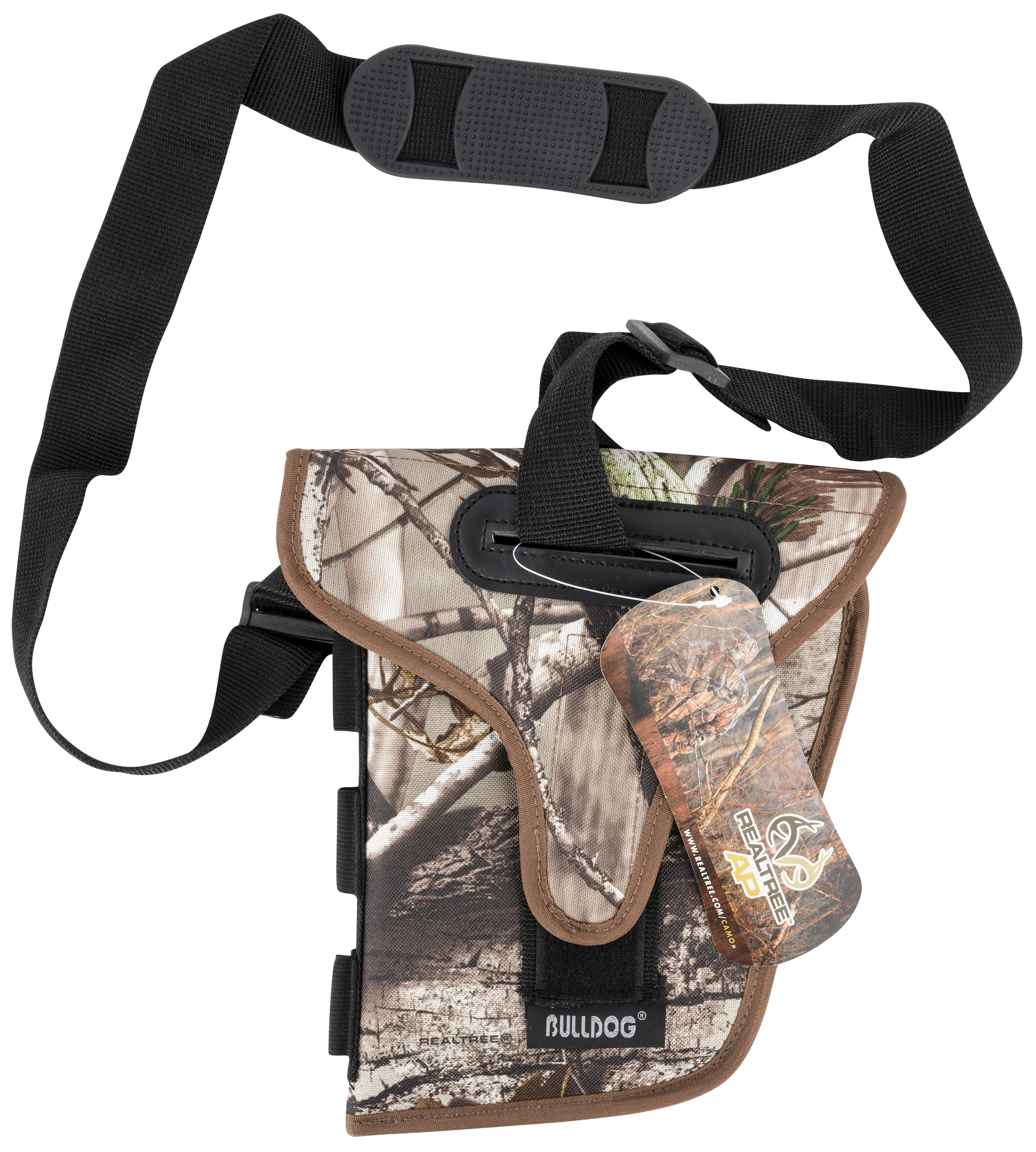 Bulldog DCBAN6 Bandolier  Shoulder Realtree APHD Fits 5.50-6.50" Barrel Belt 1.50" Wide Ambidextrous