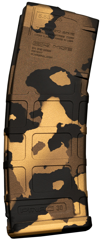 Weapon Works PMAG GEN M2 MOE 30rd Polymer Magazine Fits AR M4 5.56x45mm NATO Gold Granite