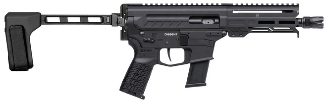 CMMG Dissent MKG 45 ACP 6.5" 13rd Cerakote Finish