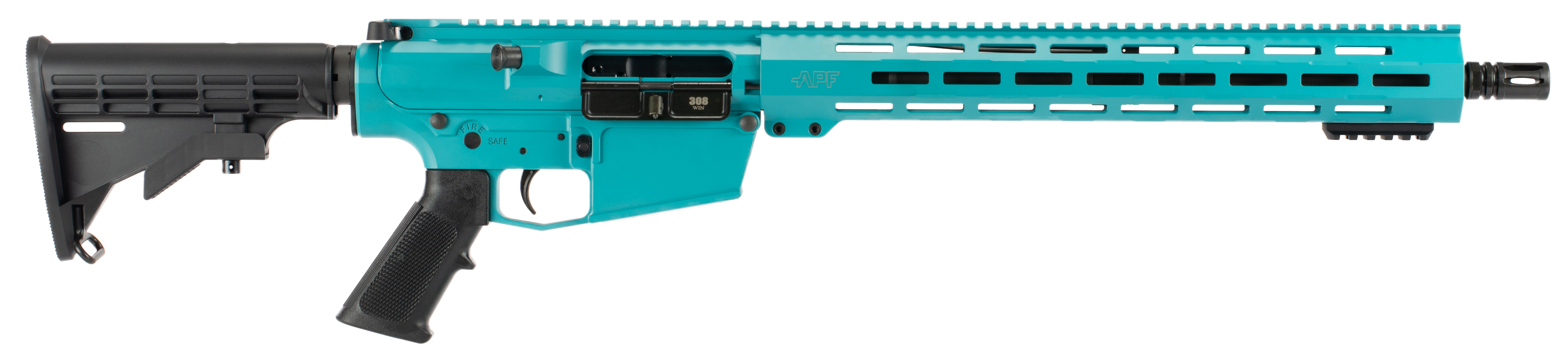 Alex Pro Firearms Guardian 308 Winchester 16in 20rd Teal Finish