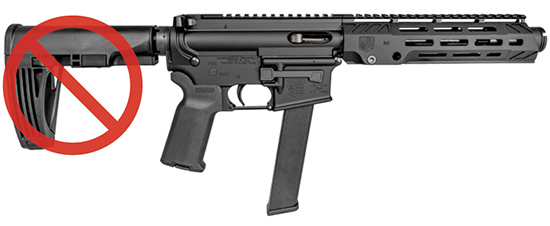 Diamondback DB9 9mm 7in 32rd M-LOK S Rail Blk Finish
