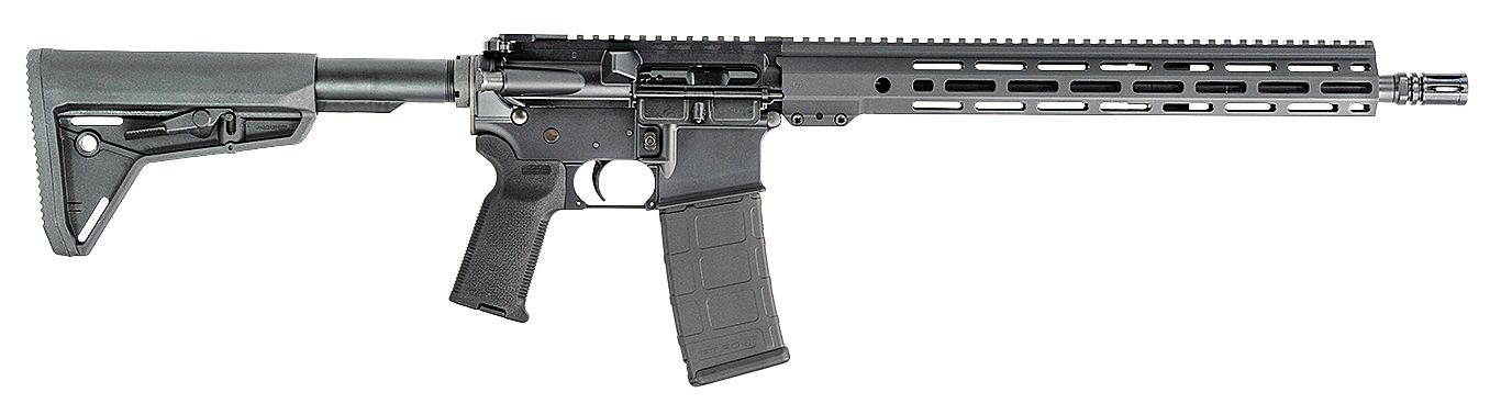 Anderson Manufacturing Frontline 16 5.56x45 NATO, 16in. Barrel, 30rd, Forged Receivers, 15" MLOK Handguard, Magpul MOE K-2 Grip & SL Stock - Black