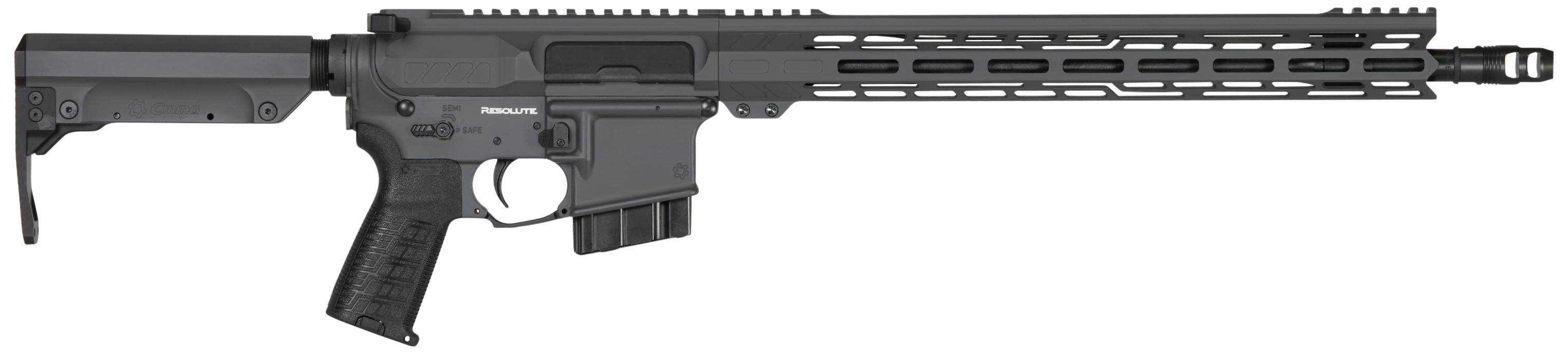 CMMG Resolute MK4 22 ARC 16.1in 10 Rounds Sniper Gray Cerakote M-LOK Handguard