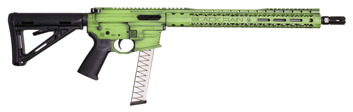 Br Spec+ Fallout Pcw 9mm 16 Zombie Green