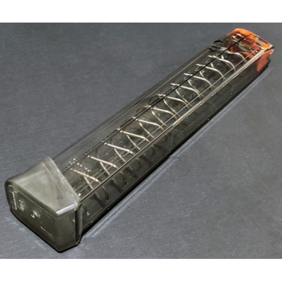 RWB Mag Glock 9mm 33rd Smoke Color High-Capacity Magazine