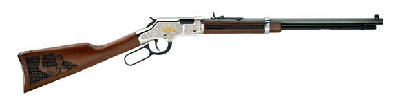 Henry H004STS Scout Salute 22 LR 16.5 Inch Walnut Finish Lever Action Rifle