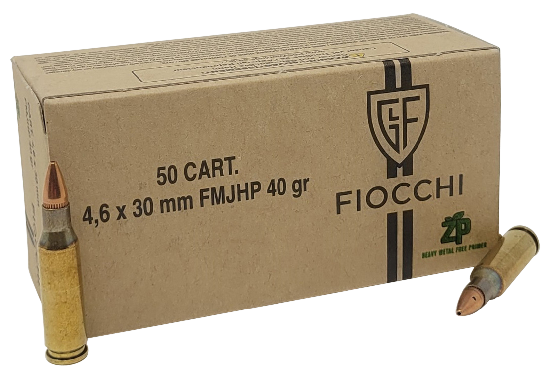 Fiocchi 4.6x30mm Jacketed Hollow Point 40 Grain 1000 Rounds