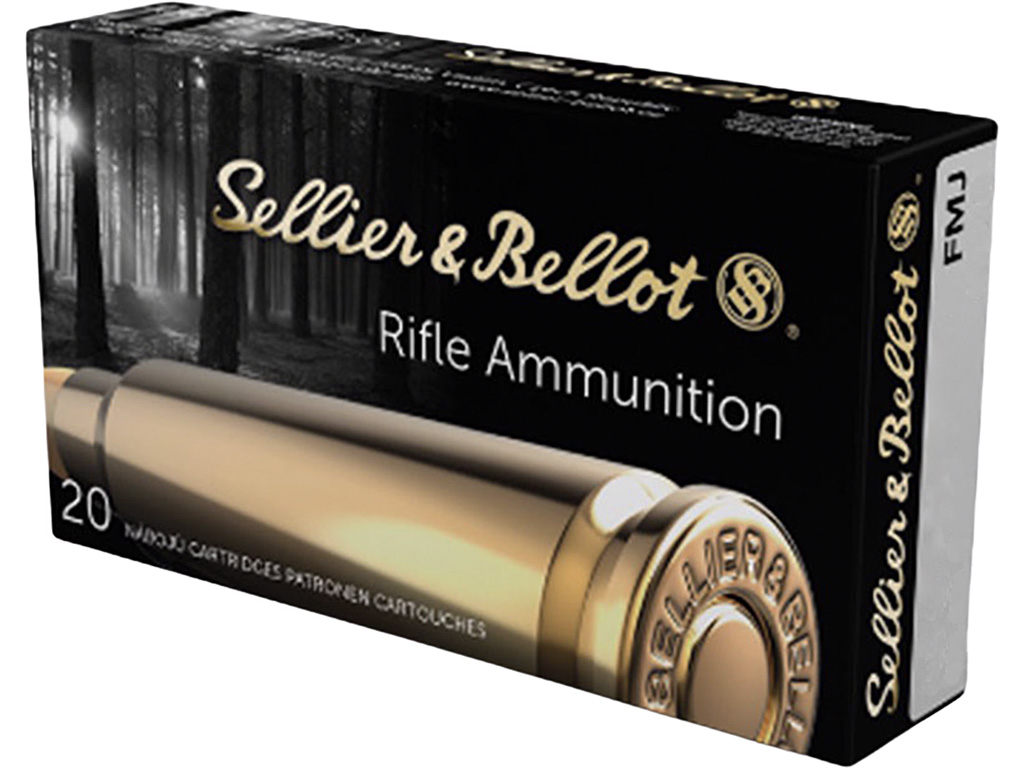 Sellier & Bellot Rifle Ammo 30-06 M1 Garand FMJ 150 gr. 20 rd.