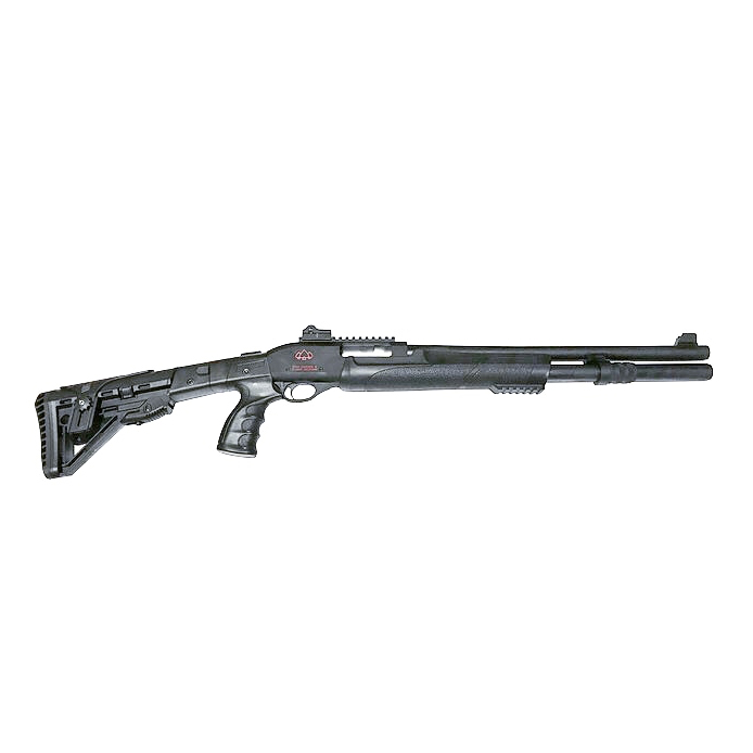 Black Aces Tactical Pro X Combo 12GA, 24in. Barrel, 4rd - Black