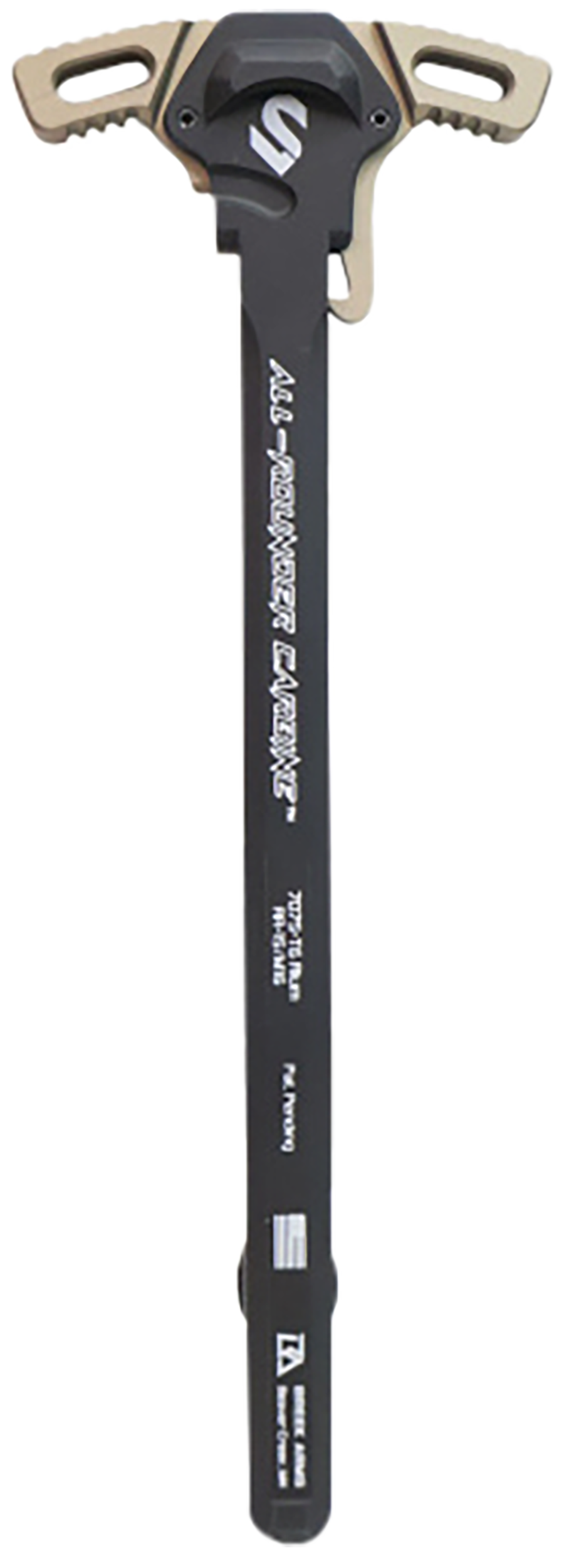 Lead and Steel LS-CHODE-GRY Charging Handle AR-15 M16 Gray Type 3 Hard Anodize