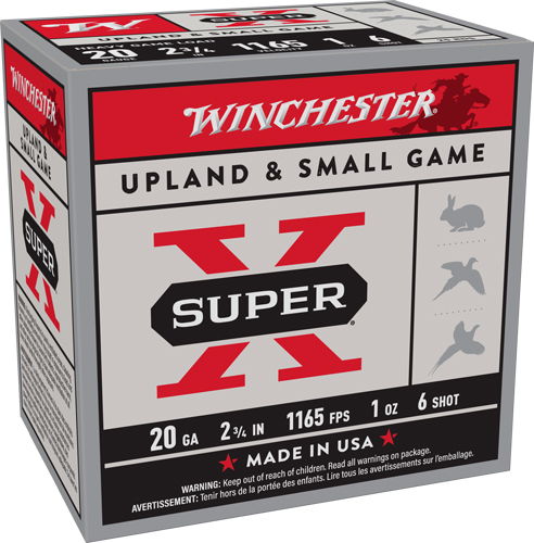 WINCHESTER SUPER-X 20GA 2.75" - XU20H6