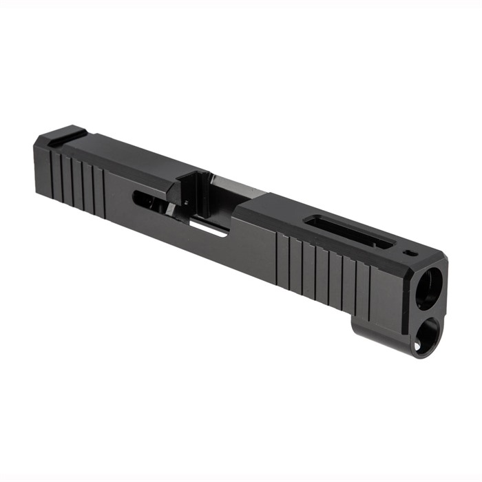 IRON SIGHT SLIDE +WINDOW FOR GLOCK~ 48 STAINLESS NITRIDE