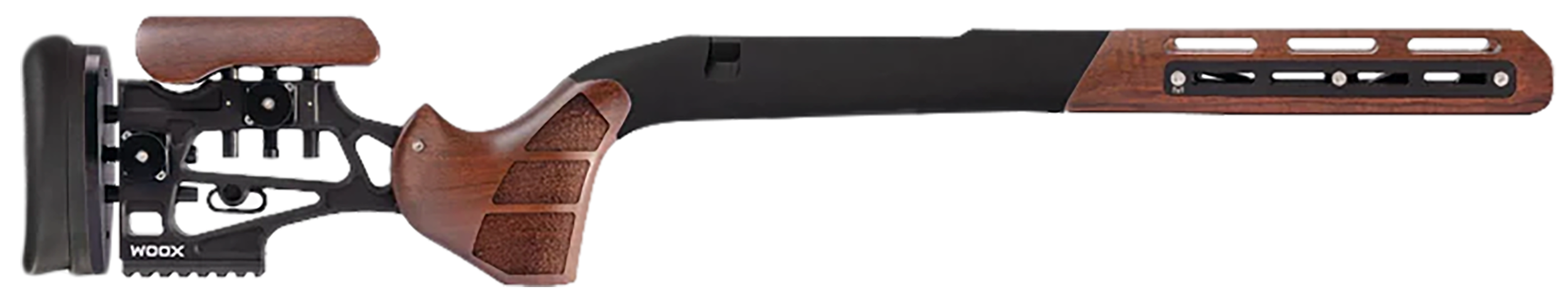 WOOX Furiosa Walnut Aluminum Chassis for Remington 700 M5 DBM Ambidextrous