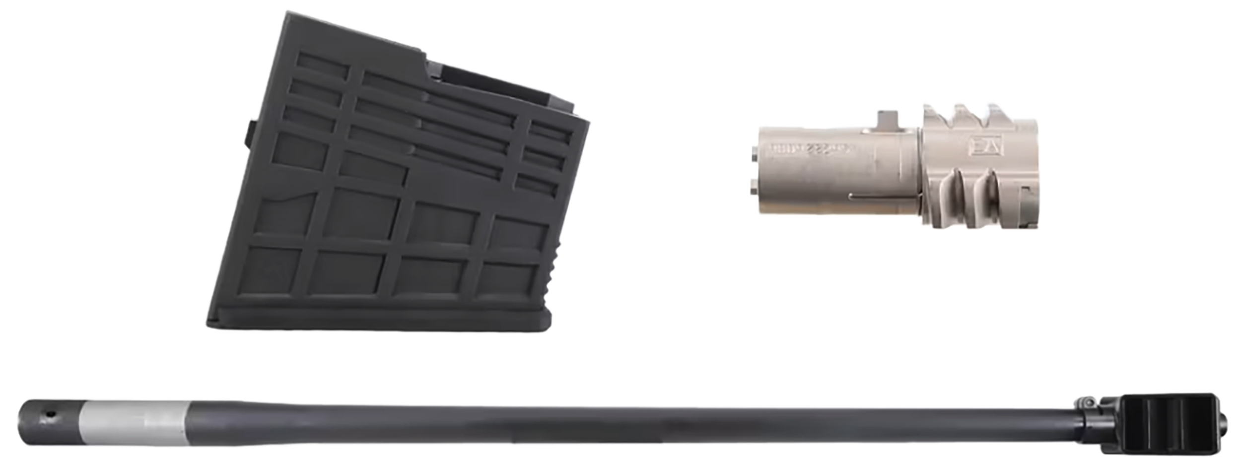 Barrett 19660 Mradelr Bar Conversion Kit 416 Barrett Includes Barrel/Muzzle Brake/Bolt Head/Magazine/VCI Bag