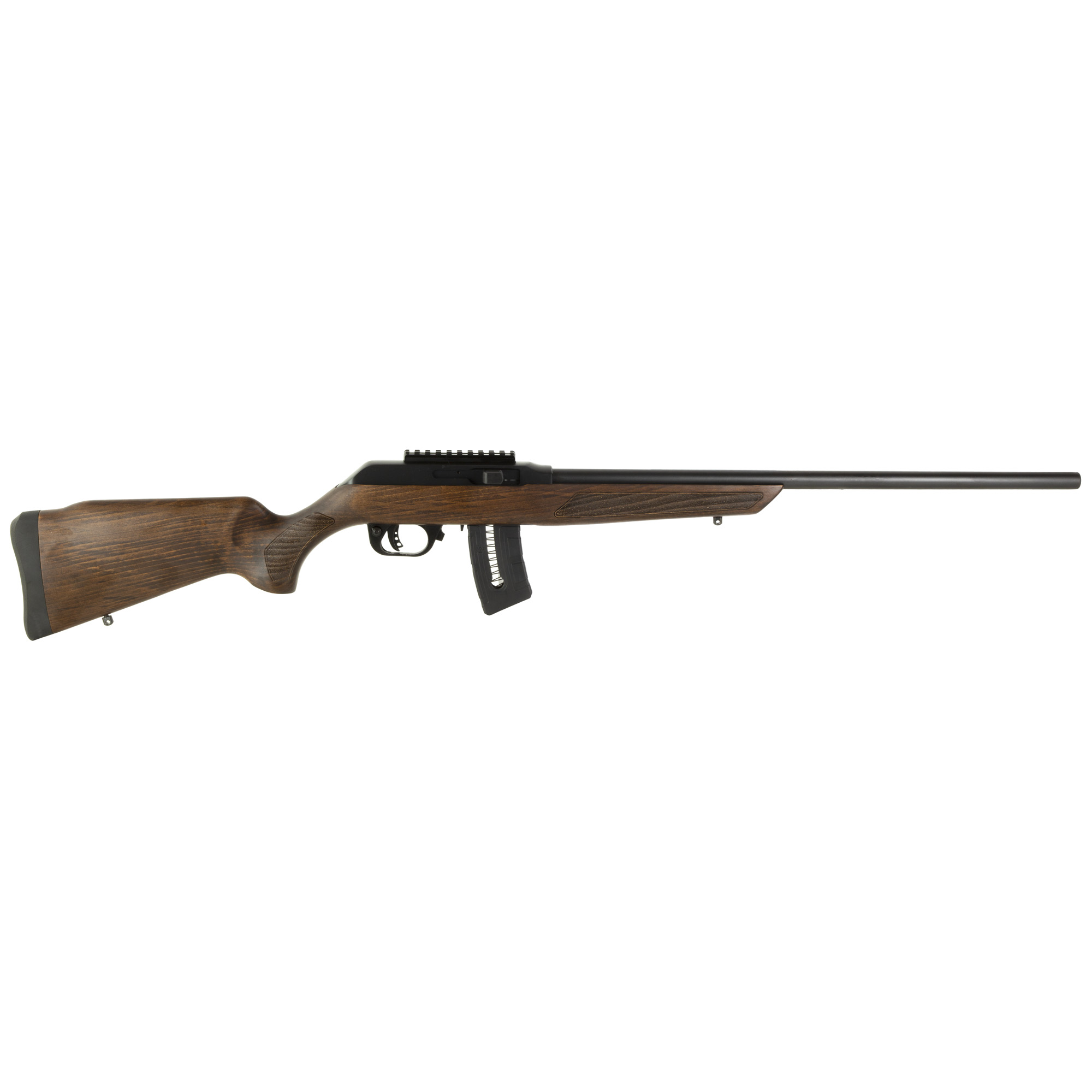 Rossi RS22 22 WMR 21" 10 Rounds Matte Steel Hardwood Stock