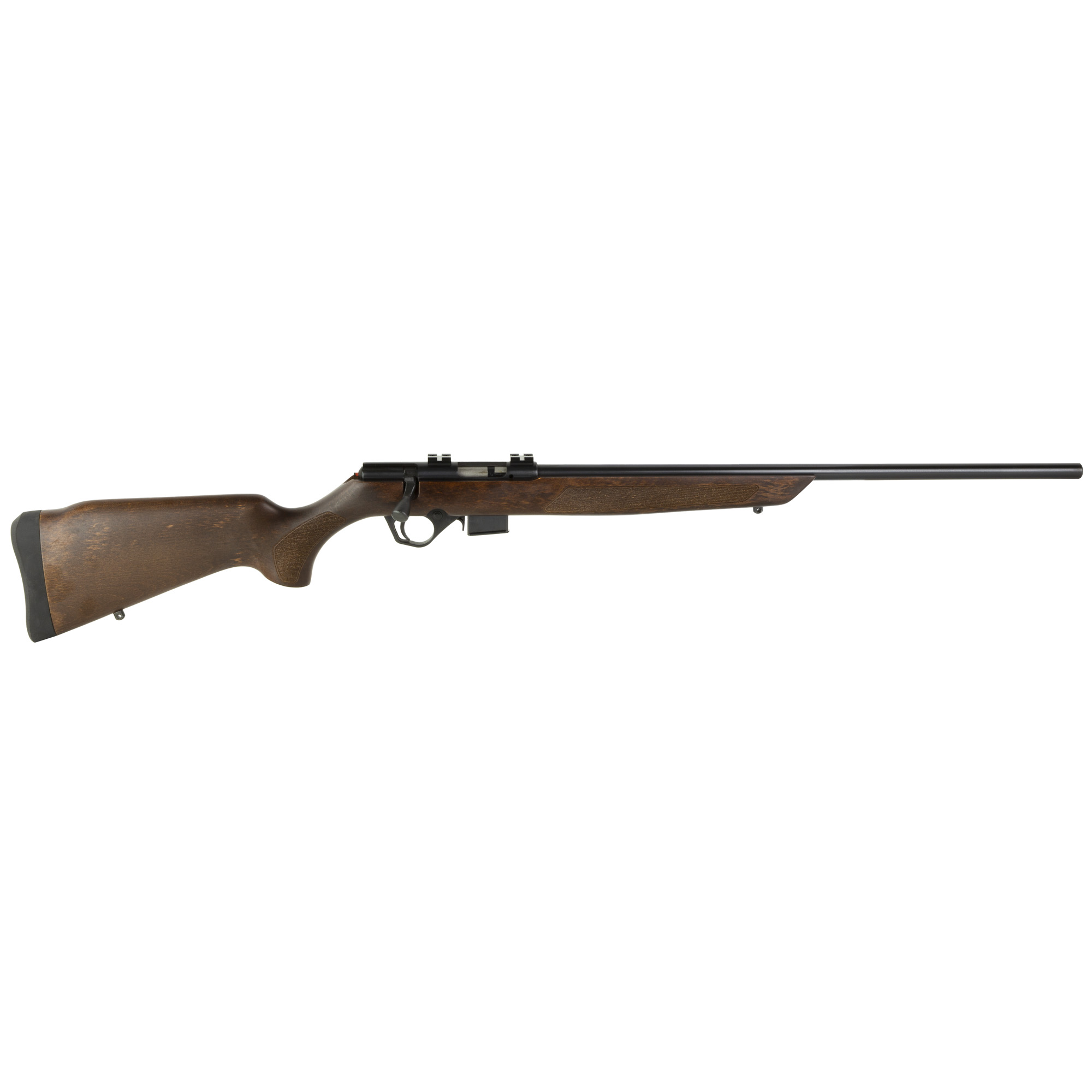 Rossi RB22 22 WMR 21" 5 Rounds Blued Steel Hardwood Monte Carlo Stock