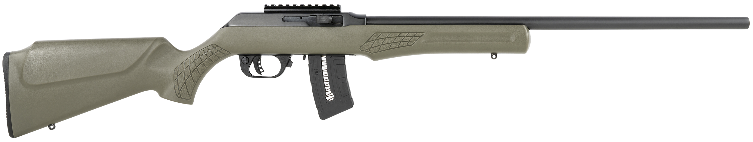 Rossi RS22 .22 WMR 21" 10 Rounds OD Green Polymer Stock