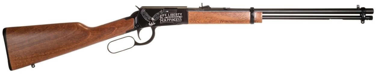 Rossi Rio Bravo Lever Action Rifle .22 WMR 20" 12rd Hardwood Stock Eagle Engraving