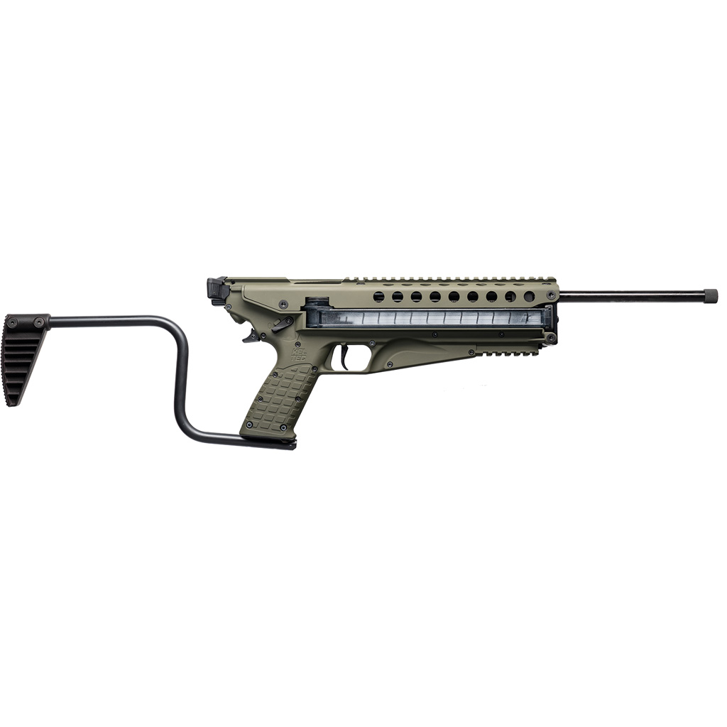 Kel-Tec R50 Rifle - OD Green | 5.7x28 | 16" Threaded Barrel | 50rd | Side Folding Stock