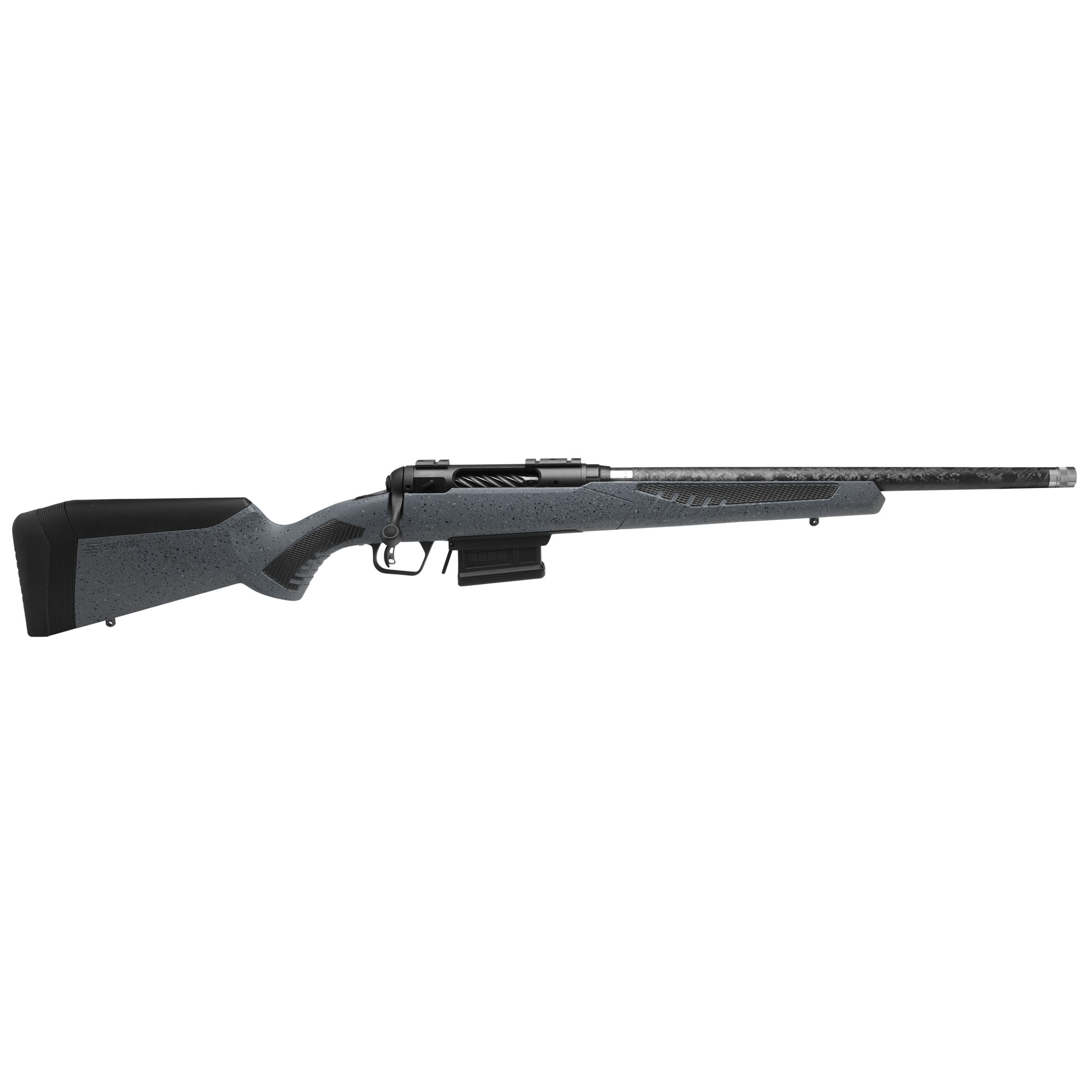 Savage 110 Carbon Predator 22-250 22 inch 11 Rounds Granite Gray Barrel