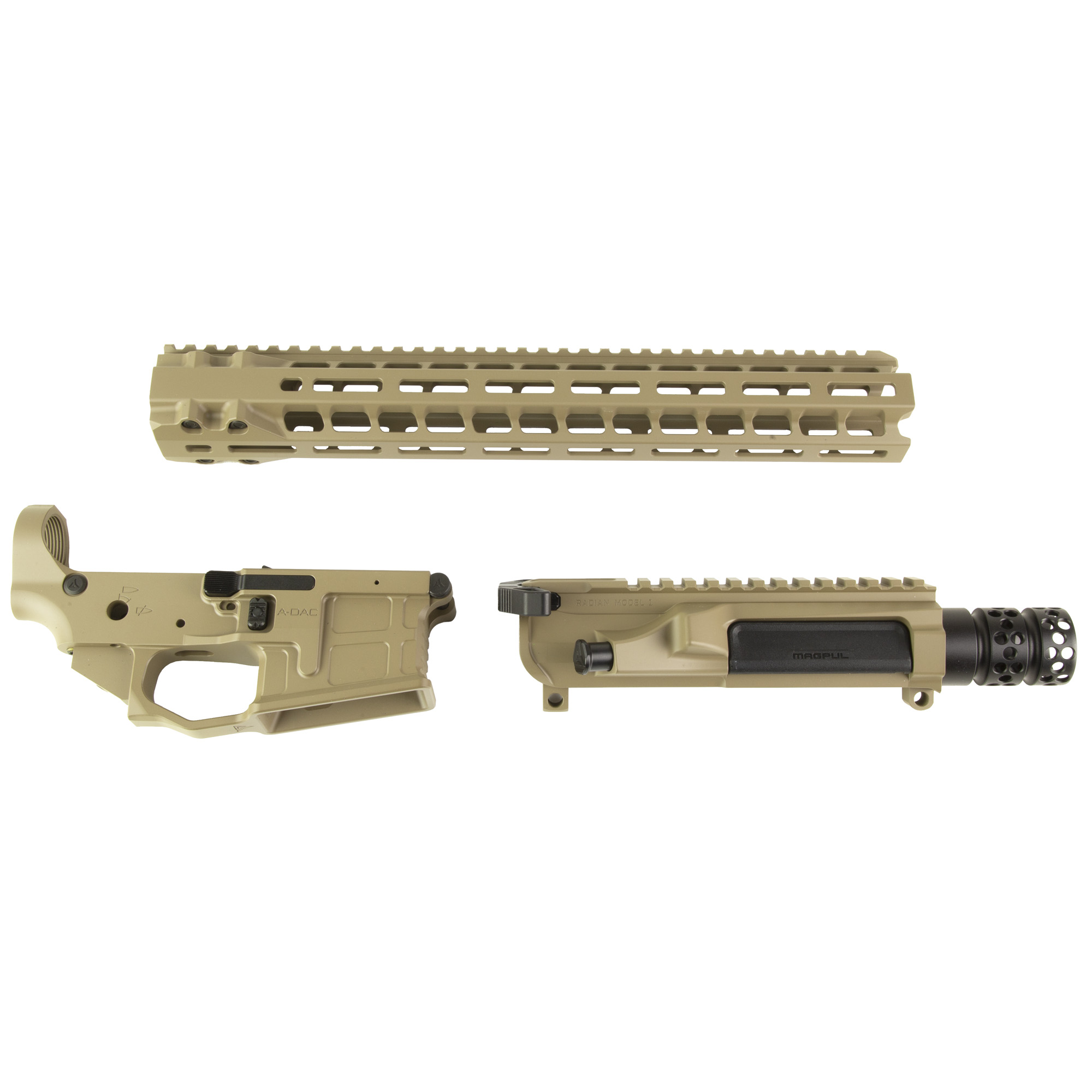 Radian Weapons R0414 Model 1 Multi Caliber Flat Dark Earth Cerakote