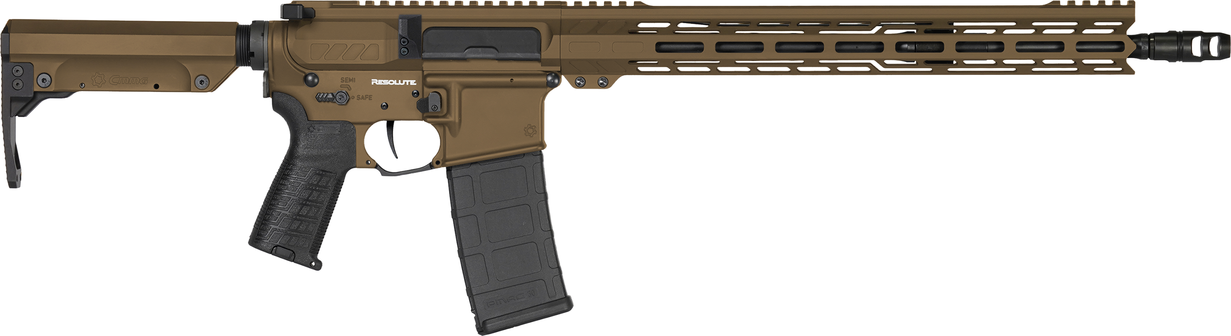 CMMG Resolute MK4 5.56 16.1 30-Round Midnight Bronze