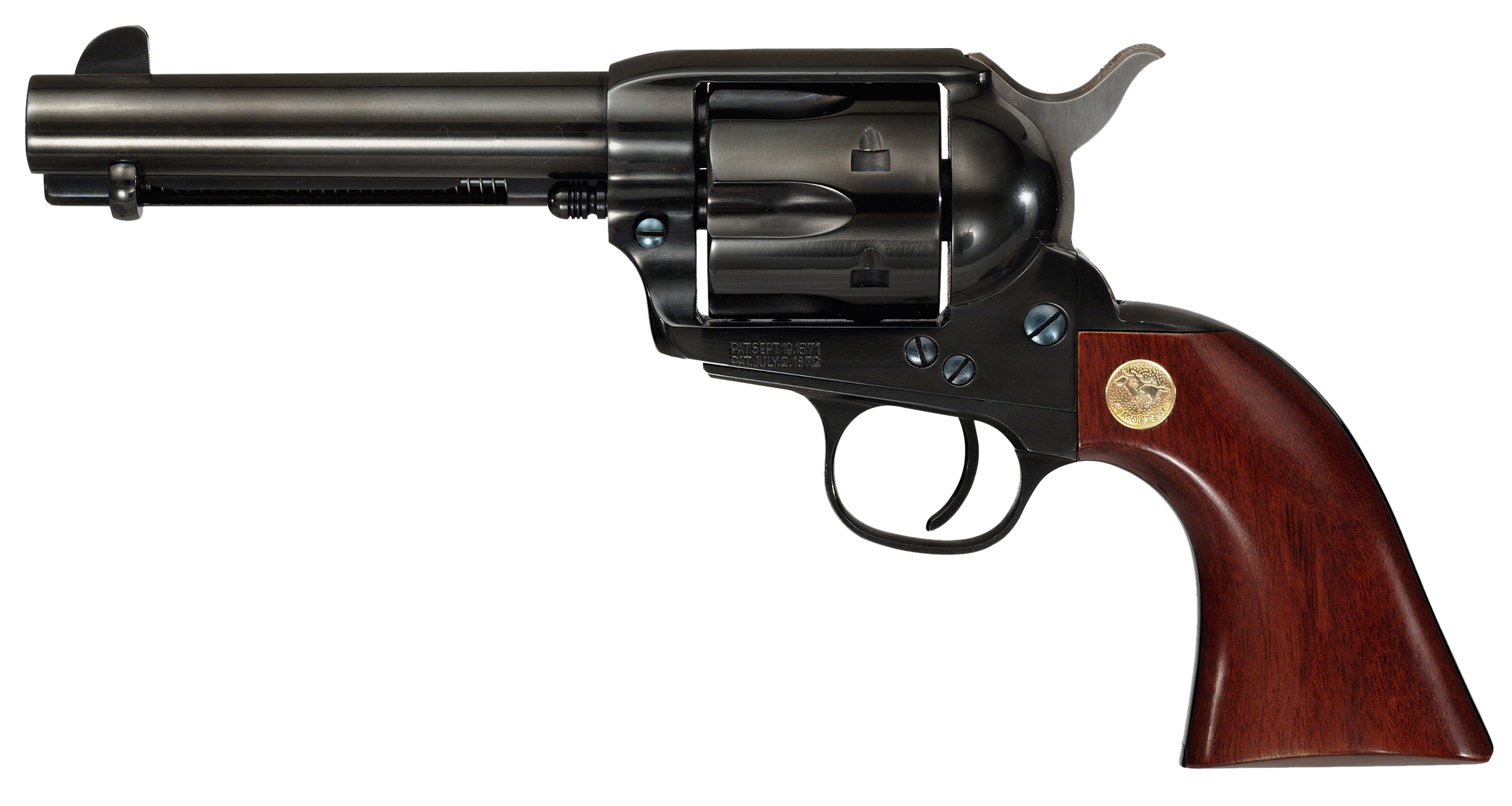 Cimarron Firearms, Pistolero, 357 Magnum, 4.75 inch, 6 Shot, Blued Steel