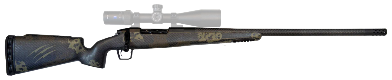 Fierce Firearms LRCR65CMMMV4 Carbon Rival LR 6.5 Creedmoor 4+1 24" Carbon Fiber C3 Carbon Fiber Barrel Midnight Bronze Cerakote Steel Midnight Bronze Fixed Fierce Tech C3 Stock