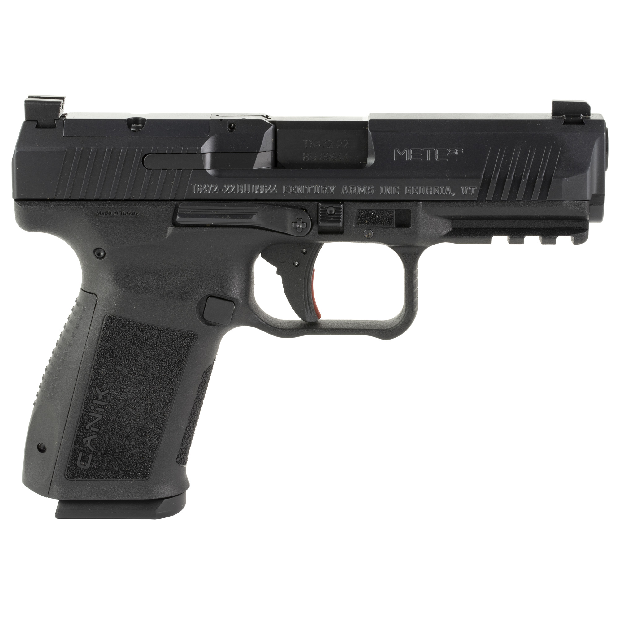 CANIK METE SF Pistol - Black | 9mm | 4.08" Barrel | 2 - 15rd Mag | Full Accessory Kit