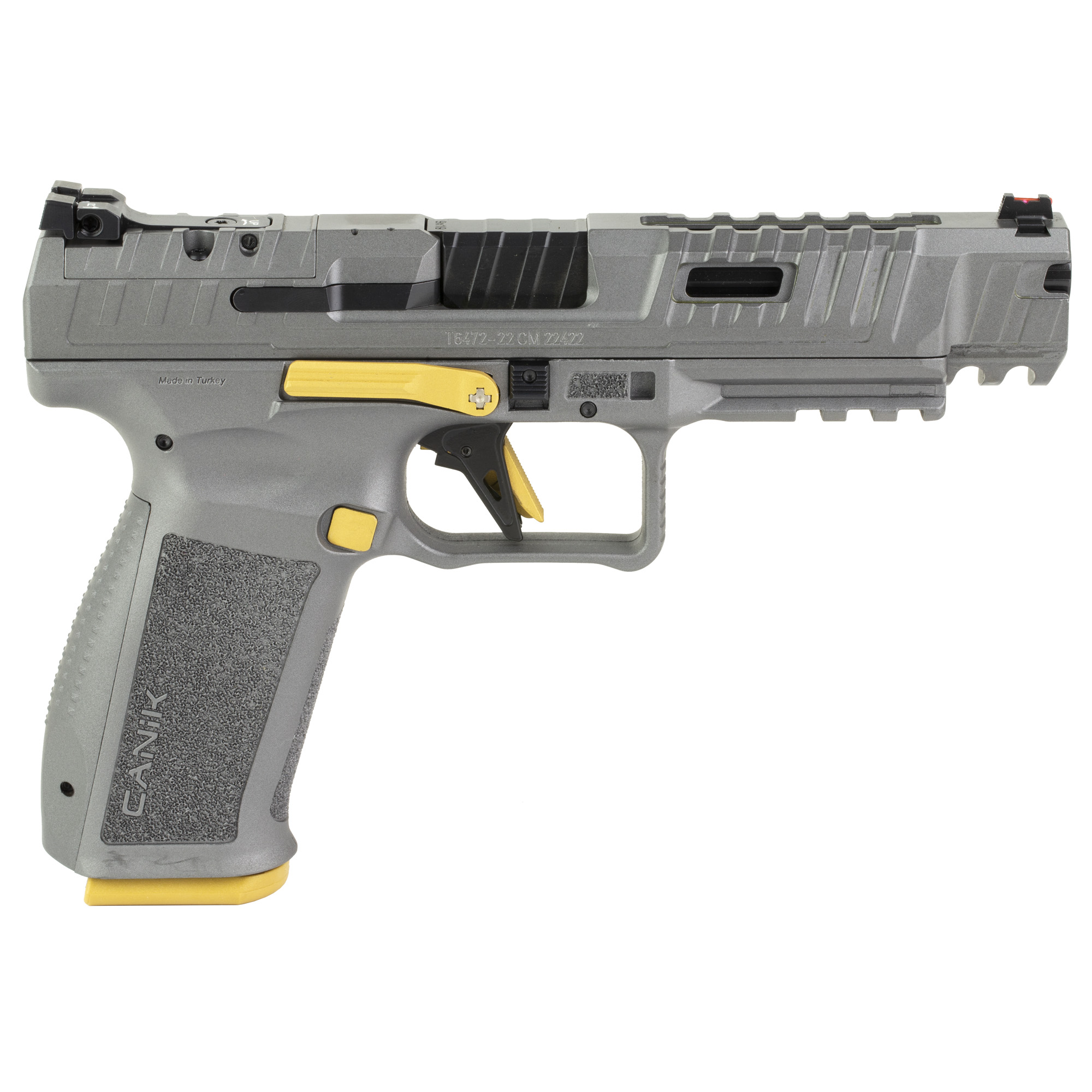CANIK SFx RIVAL Pistol - Rival Grey | 9mm | 5" Barrel | 2 - 18rd Mag | Optic Cut