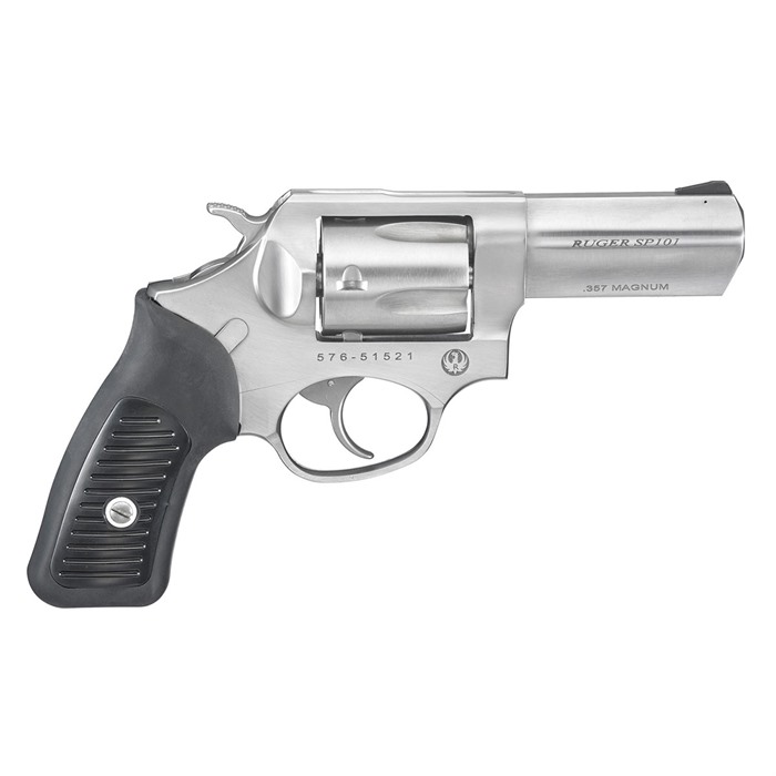Ruger SP101 357 Magnum 3 Inch 5 Rounds Satin Stainless Revolver