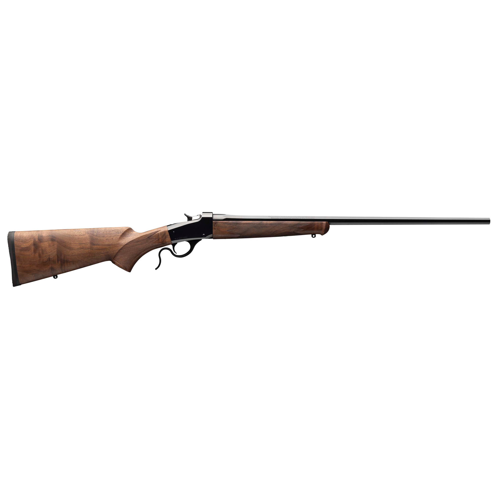 Winchester Model 1885 Low Wall Hunter 22 Hornet 24" Polished Blued Walnut