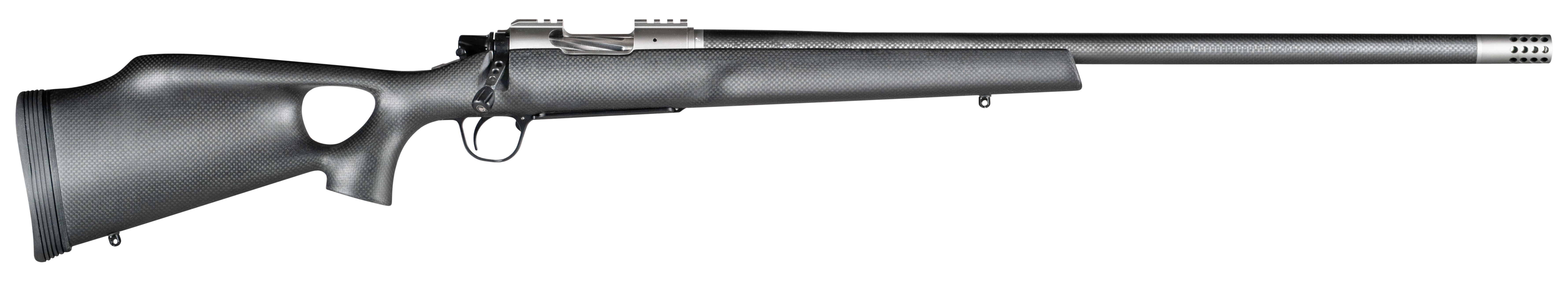 Christensen Arms 8010801000 Summit TI  Full Size 7mm PRC 3+1, 26" Natural Titanium Steel Threaded Barrel, Natural Titanium Aluminum Receiver, Natural Carbon Fiber Fixed Sporter Stock