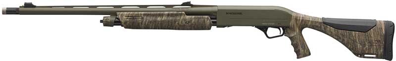 Winchester SXP Waterfowl 12 Gauge 24 Inch 4 Round Mossy Oak Bottomland Camo OD Green