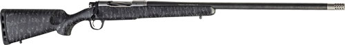 Christensen Arms 8010604001 Ridgeline  6.5 Creedmoor 4+1 20" Carbon Fiber/Threaded Barrel, Tungsten Gray Cerakote, Black with Gray Webbing Stock