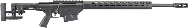 Ruger 18083 Precision  300 PRC 5+1 26" Black Heavy Barrel/Black Hard Coat Anodized Receiver/Black Left Side Folding Ruger Precision MSR Stock & Black Polymer Grip Right Hand