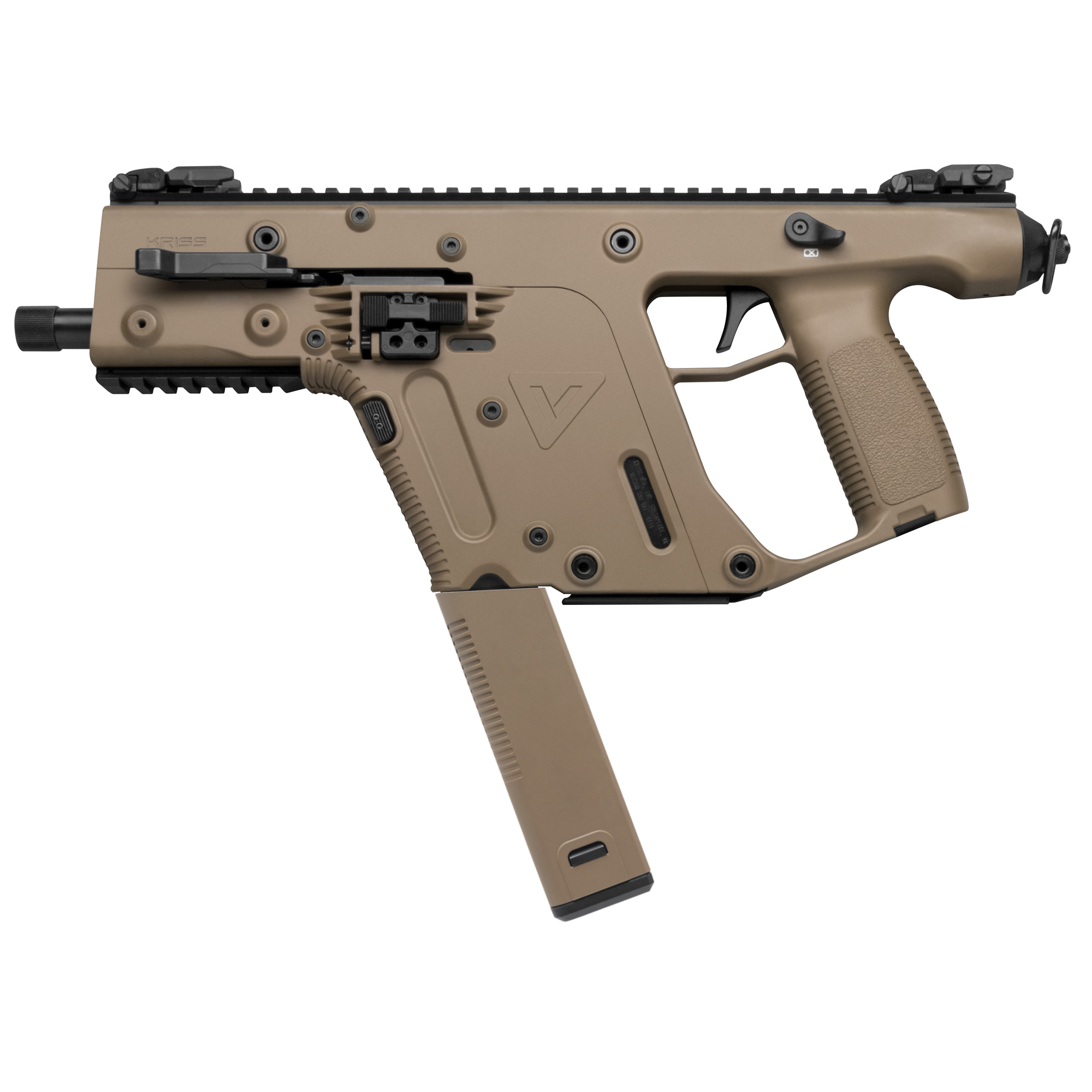 Kriss Vector SDP G2 45 ACP 5.5" 30 Rounds Flat Dark Earth Nitride Threaded Barrel