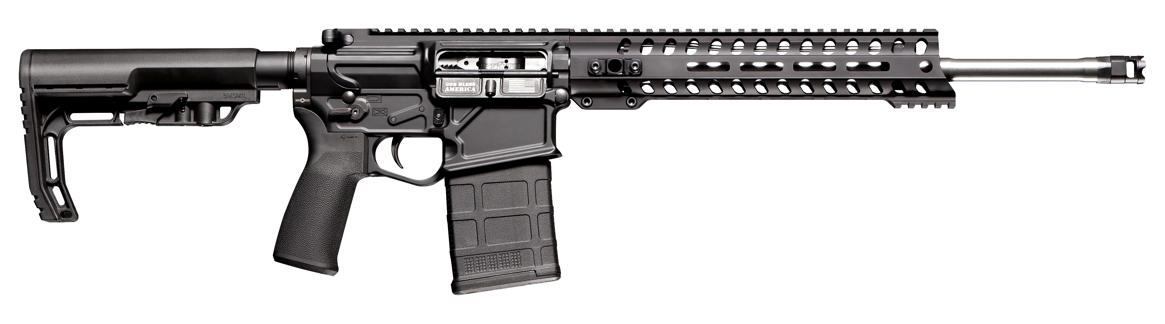 Patriot Ordnance Factory Rogue 7.62x51mm NATO 16.5in 20rd Stainless Gray Anodized