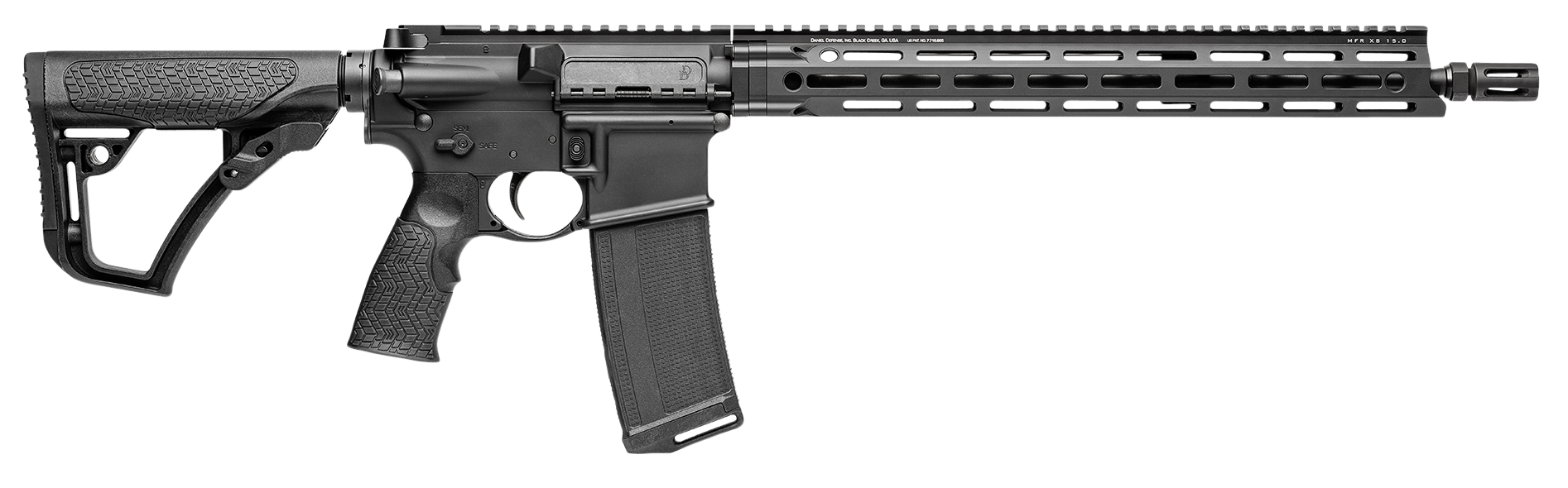 Daniel Defense Ddm4 V7 5.56x45mm NATO 16in 30rd Hard Coat Anodized Black/Gray