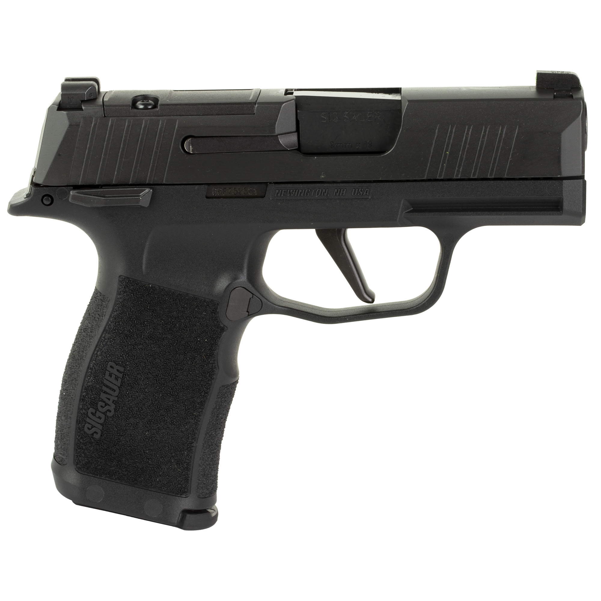 Sig Sauer P365x 9mm Luger 3.10in 12+1 Nitron Optic Ready Serrated Stainless