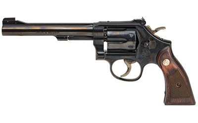 Smith and Wesson Model 17 Masterpiece 22 Long Rifle 6 in 6 rd Blued Carbon Steel K Frame